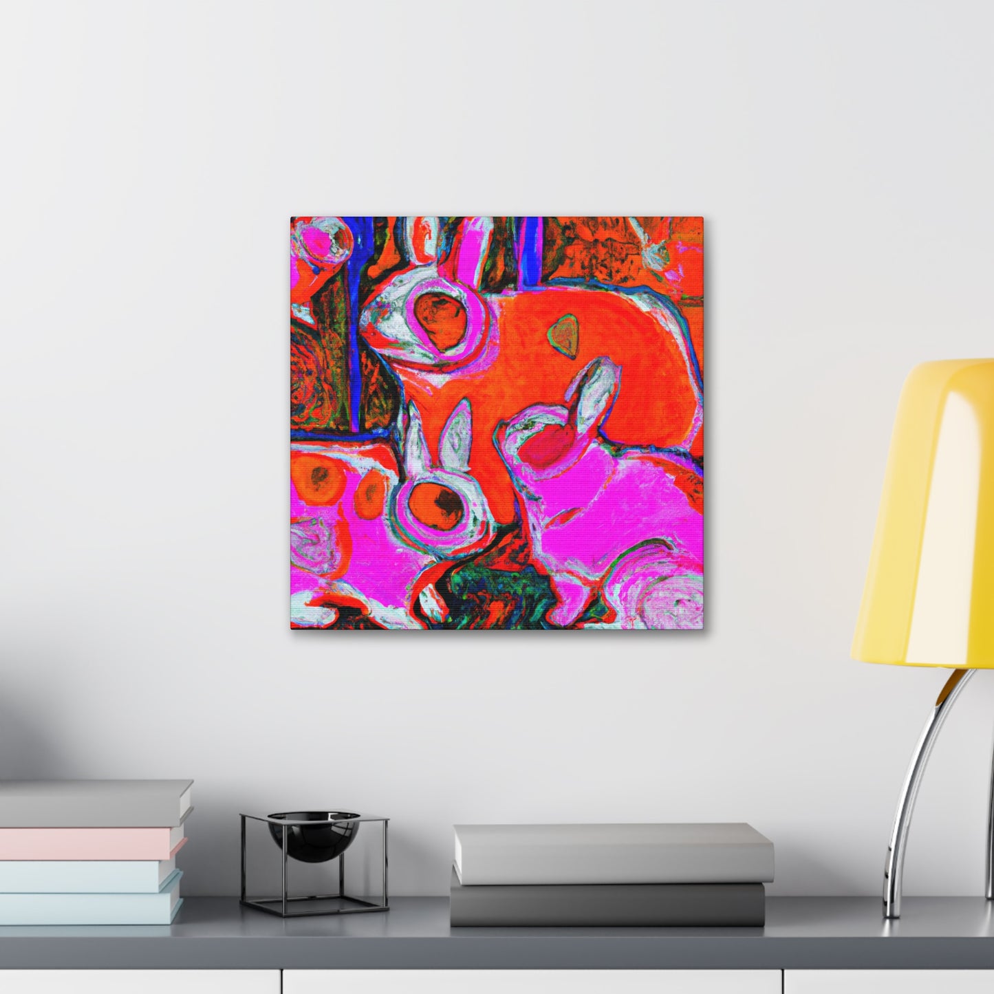 Rabbit in Wonderland Dream - Canvas