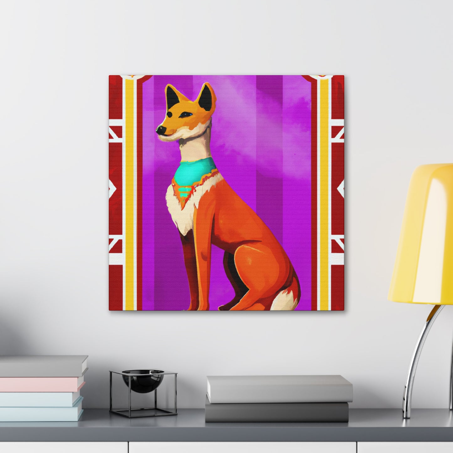 "Dhole of Glamour". - Canvas