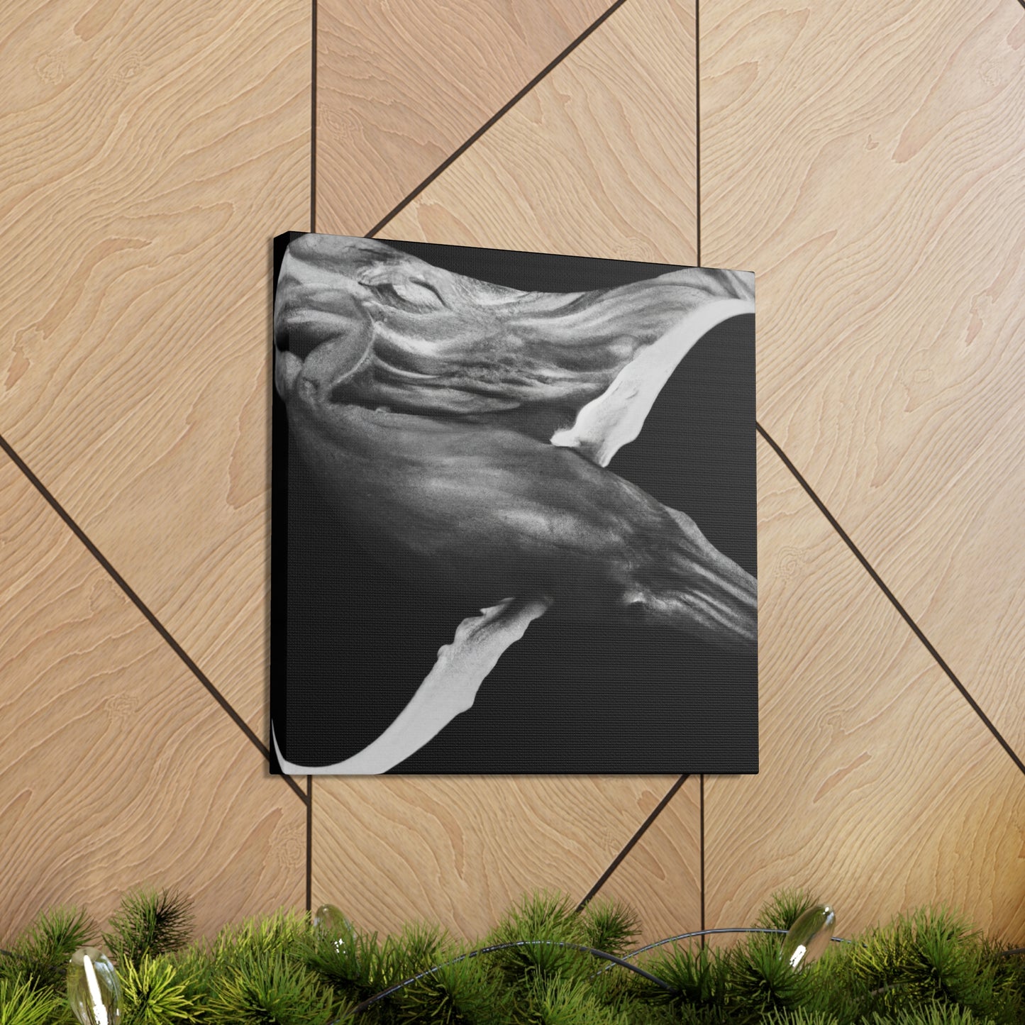 "Humpback Whale Symphony" - Canvas