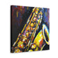 Saxophone Melody Impression - Canvas