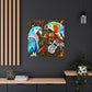 Macaws in Dreamland - Canvas