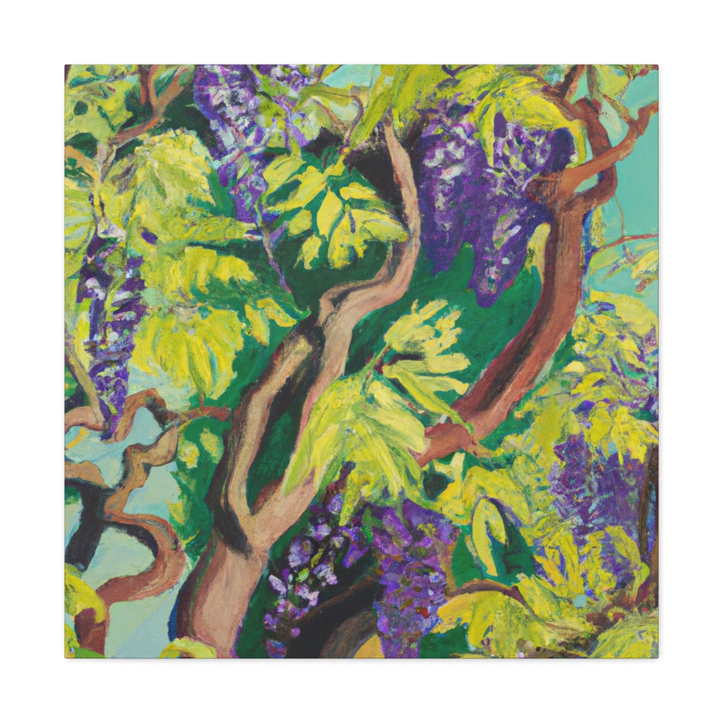 "Wisteria In Bloom" - Canvas