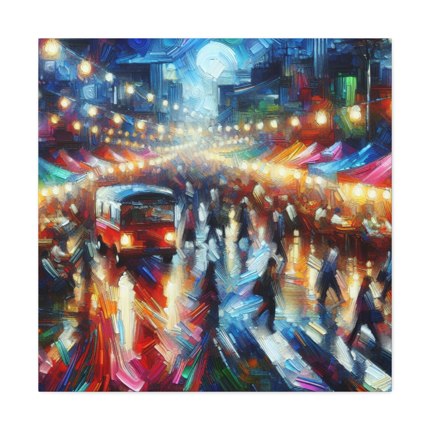 Midnight Bazaar Spectacle - Canvas