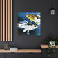 Killifish In Bloom - Canvas