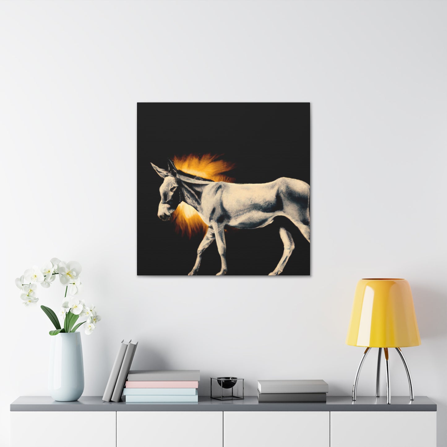 Mule on the Move - Canvas