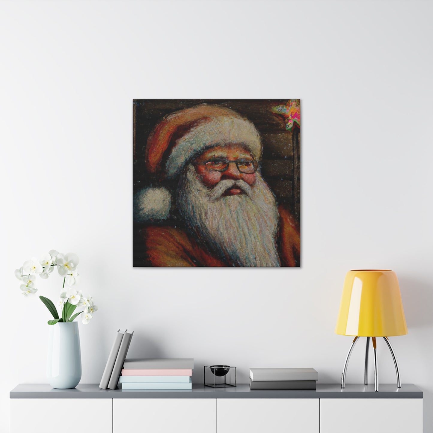 Santa's Midnight Miracle - Canvas