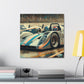 Velocity Unleashed: Hyperrealistic Racecar - Canvas