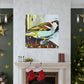 House Sparrow Abstraction - Canvas