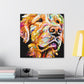 Golden Retriever Glow - Canvas