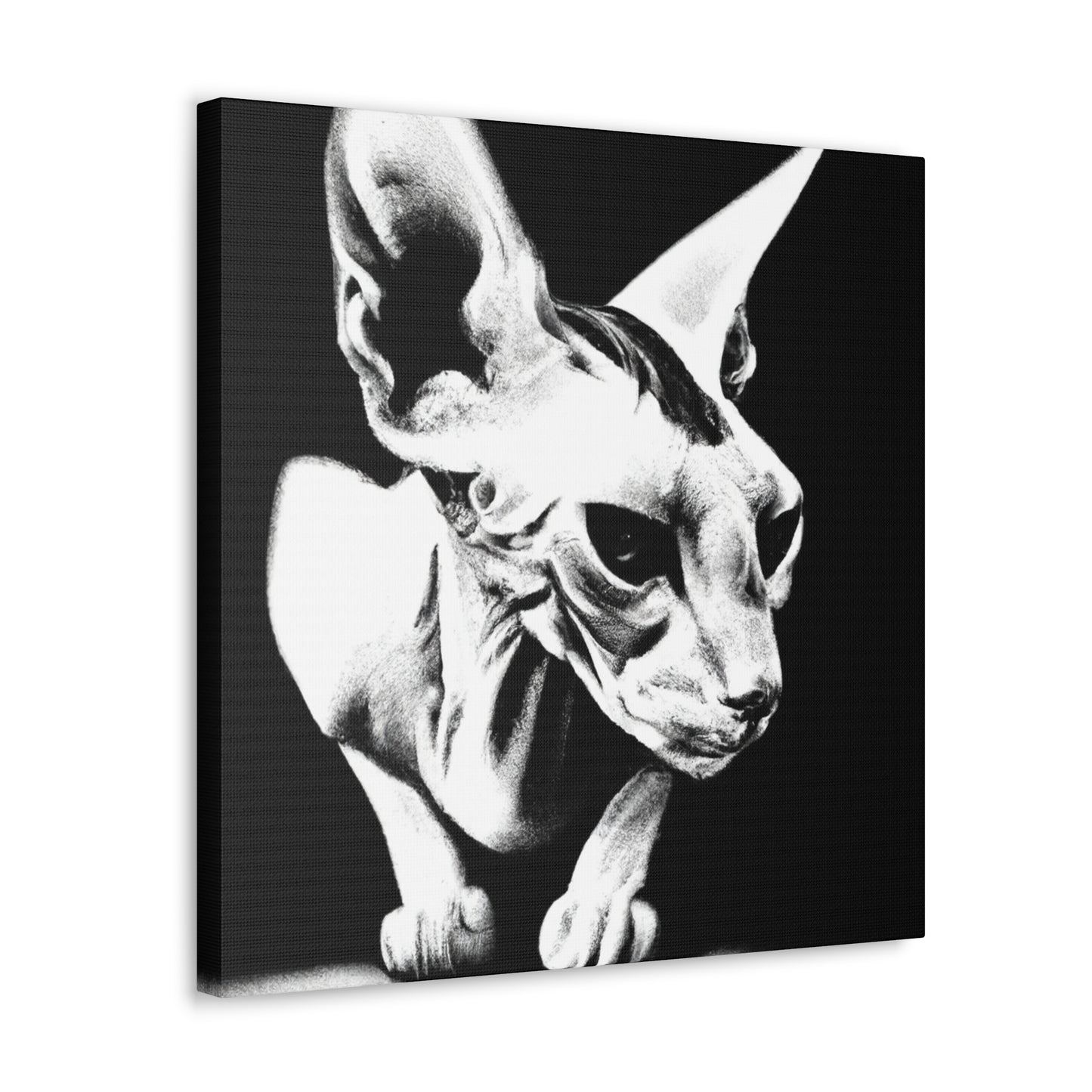 Sphynx Mystique Painting - Canvas