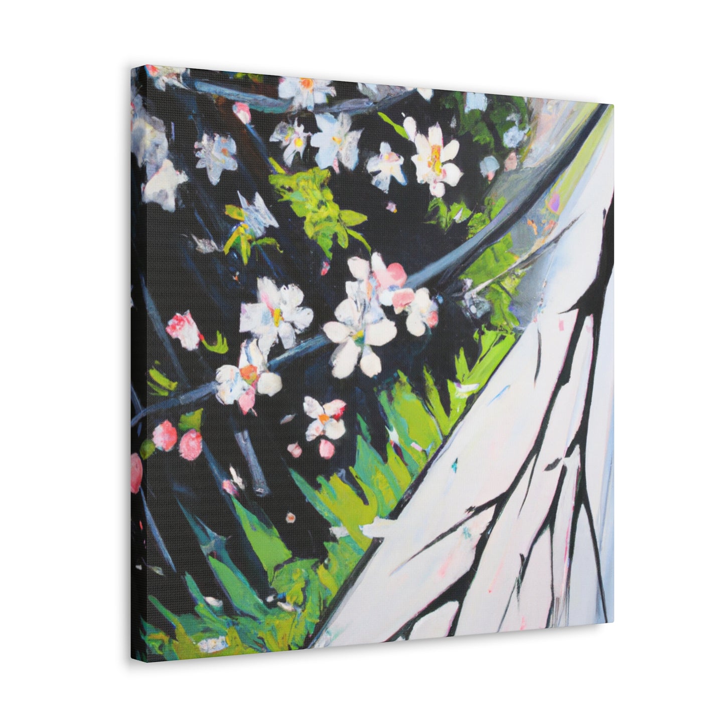 Cherry Blossom Oasis - Canvas