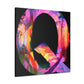 Q's Digital Tapestry - Canvas