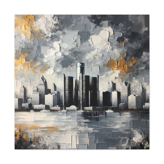 "Glimpses of Detroit" - Canvas