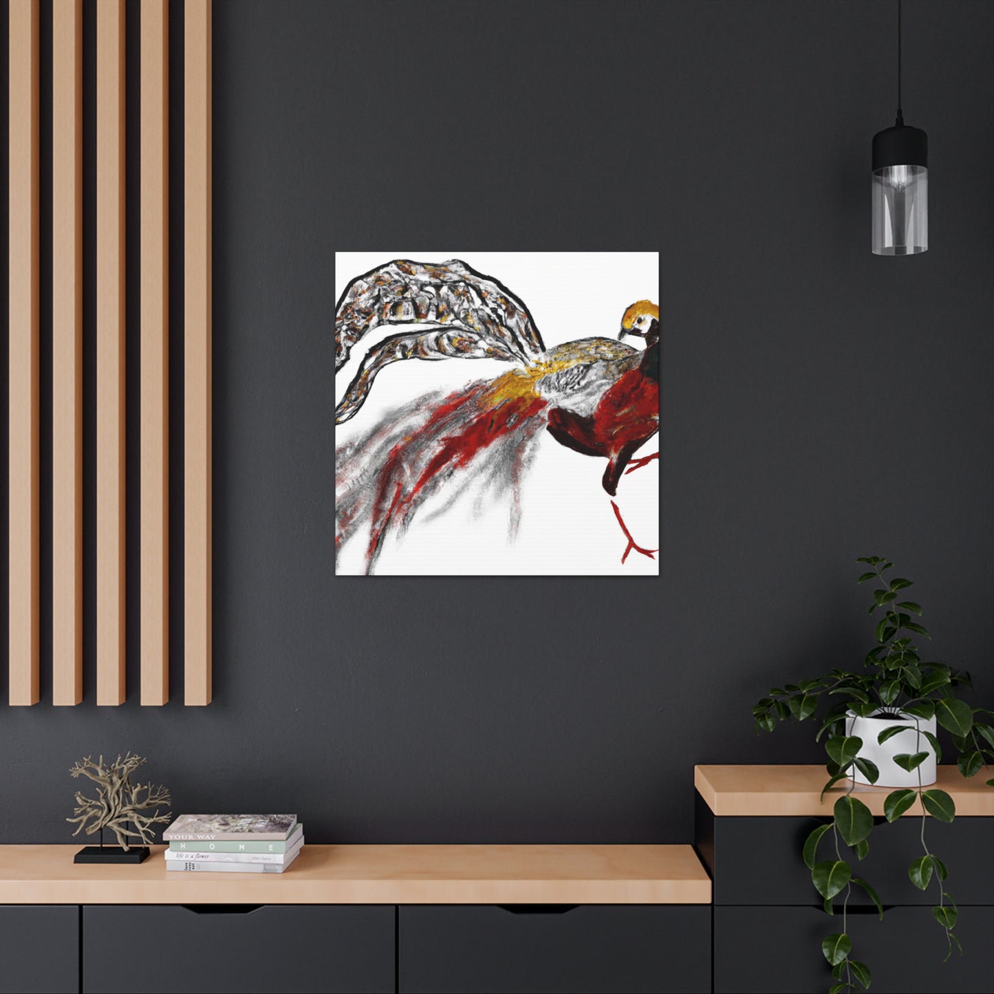 Golden Pheasant Glory - Canvas