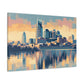 "Melodic Cityscape Medley" - Canvas