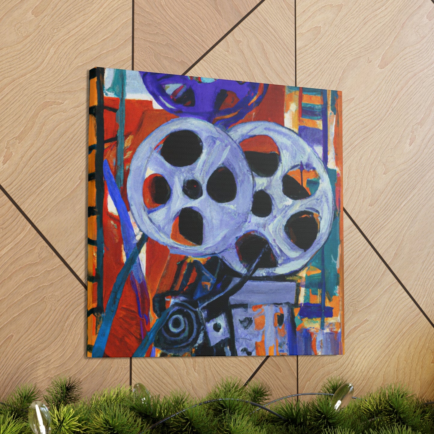 "Film Reel Fantasia" - Canvas