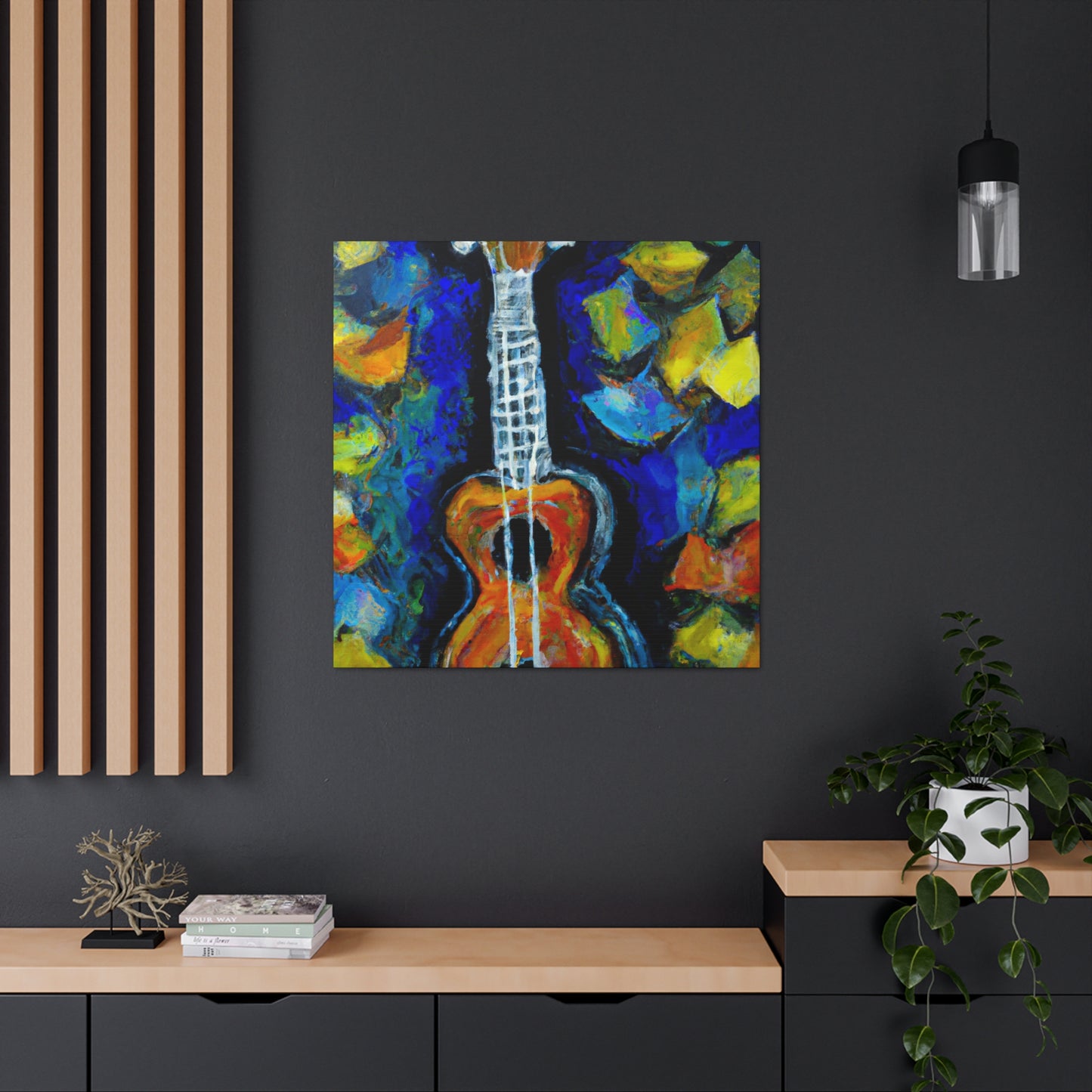 Ukelele Joyous Strum - Canvas