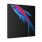 Neon Tetra Glistening - Canvas