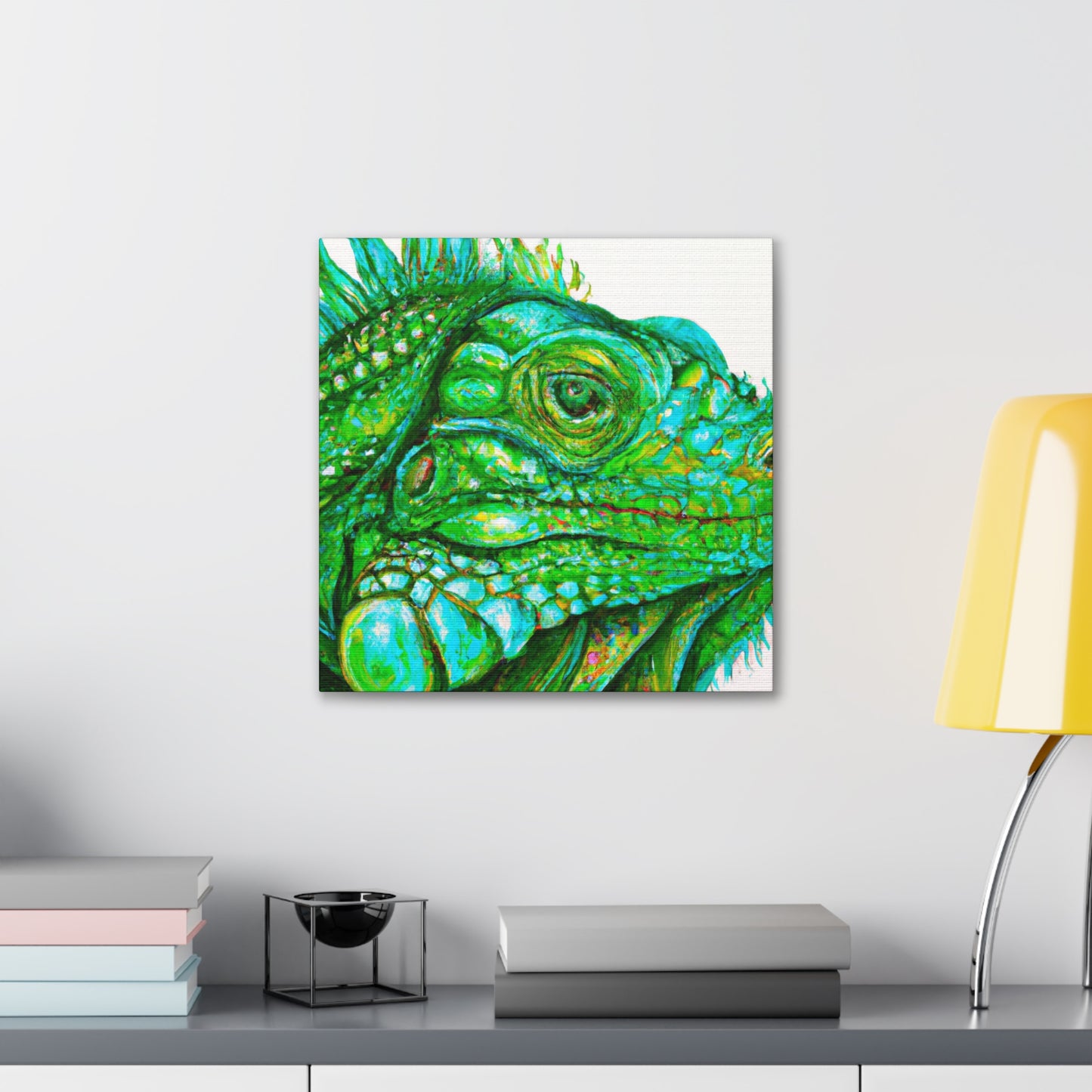 Iguana's Surreal Dream - Canvas