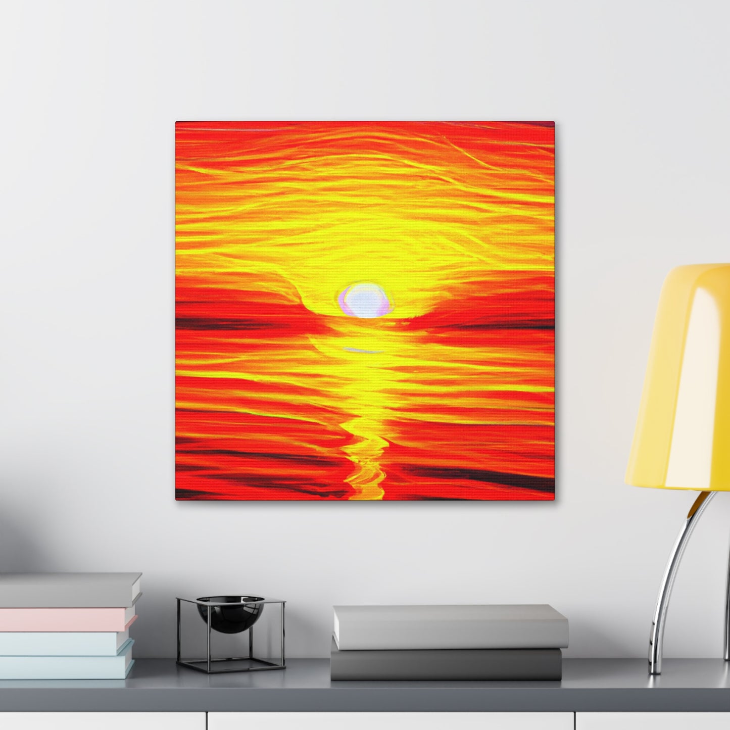 "Ocean's Glorious Sunrise" - Canvas