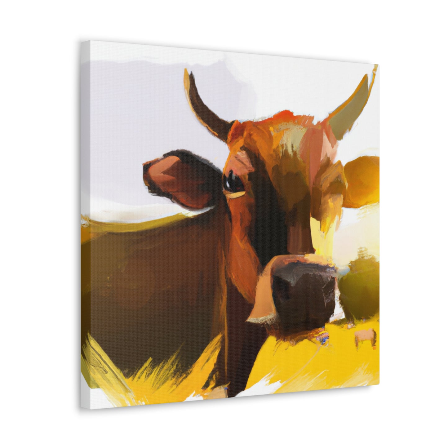 Pastoral Bovine Beauty - Canvas