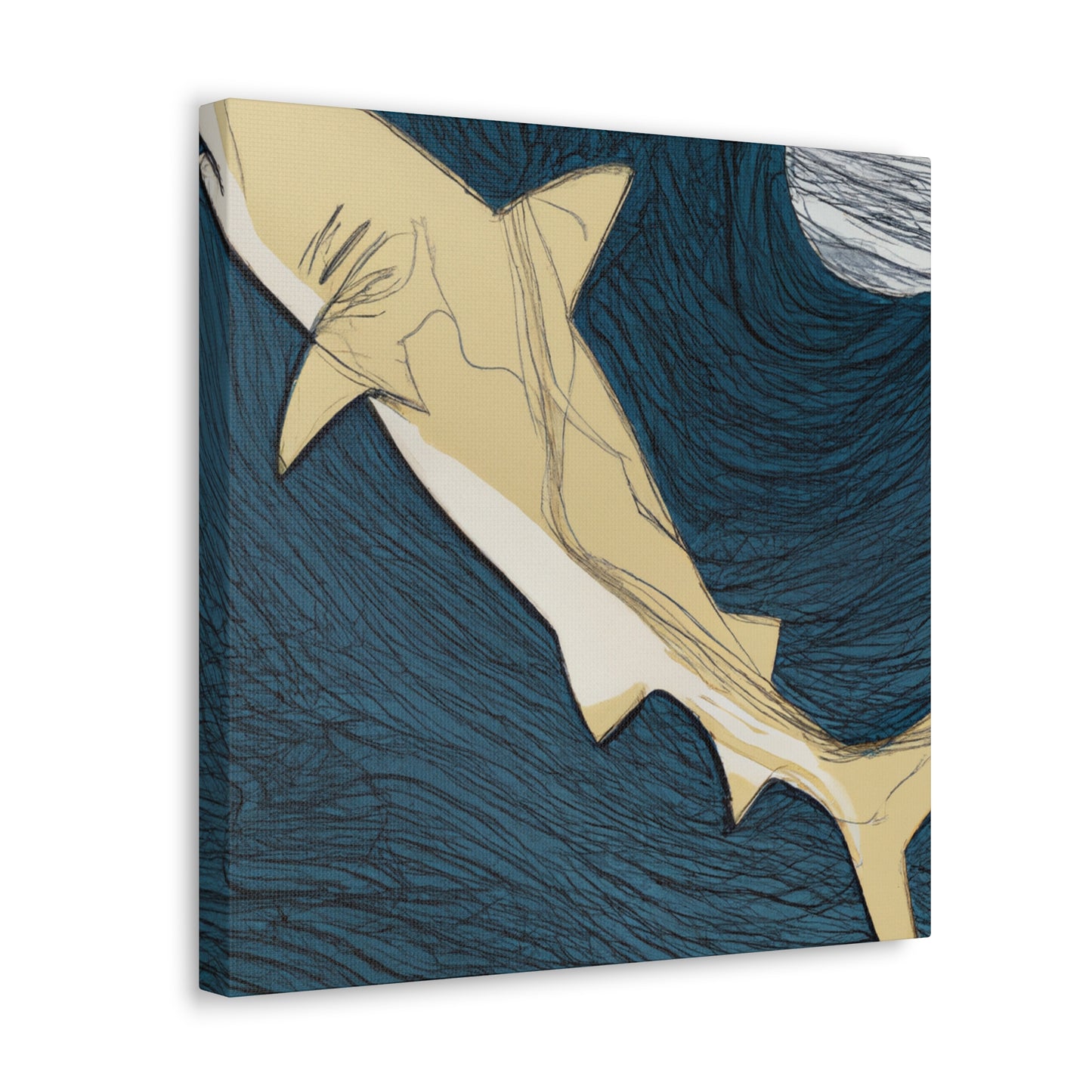 "The Shark's Dreamscape" - Canvas