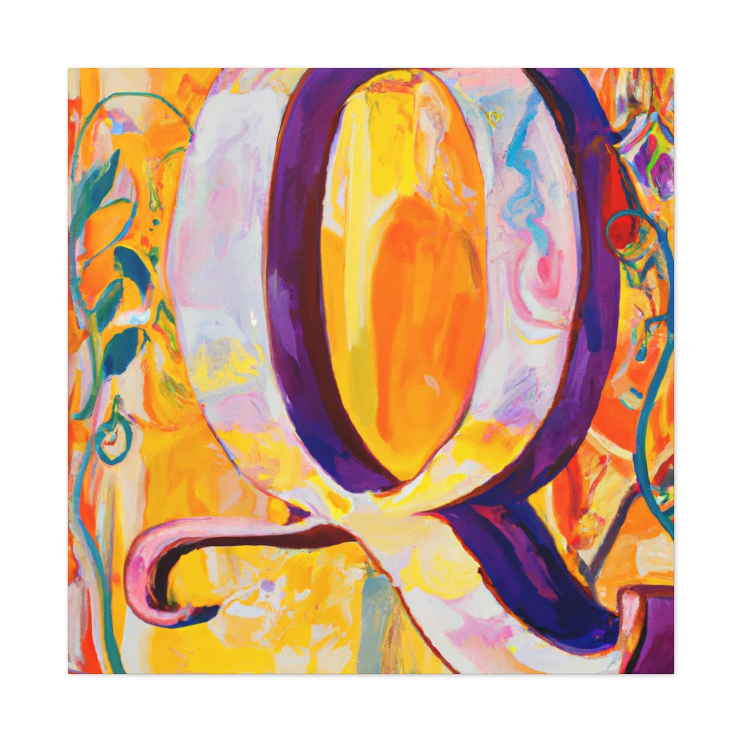 Q's Art Nouveau Dream - Canvas