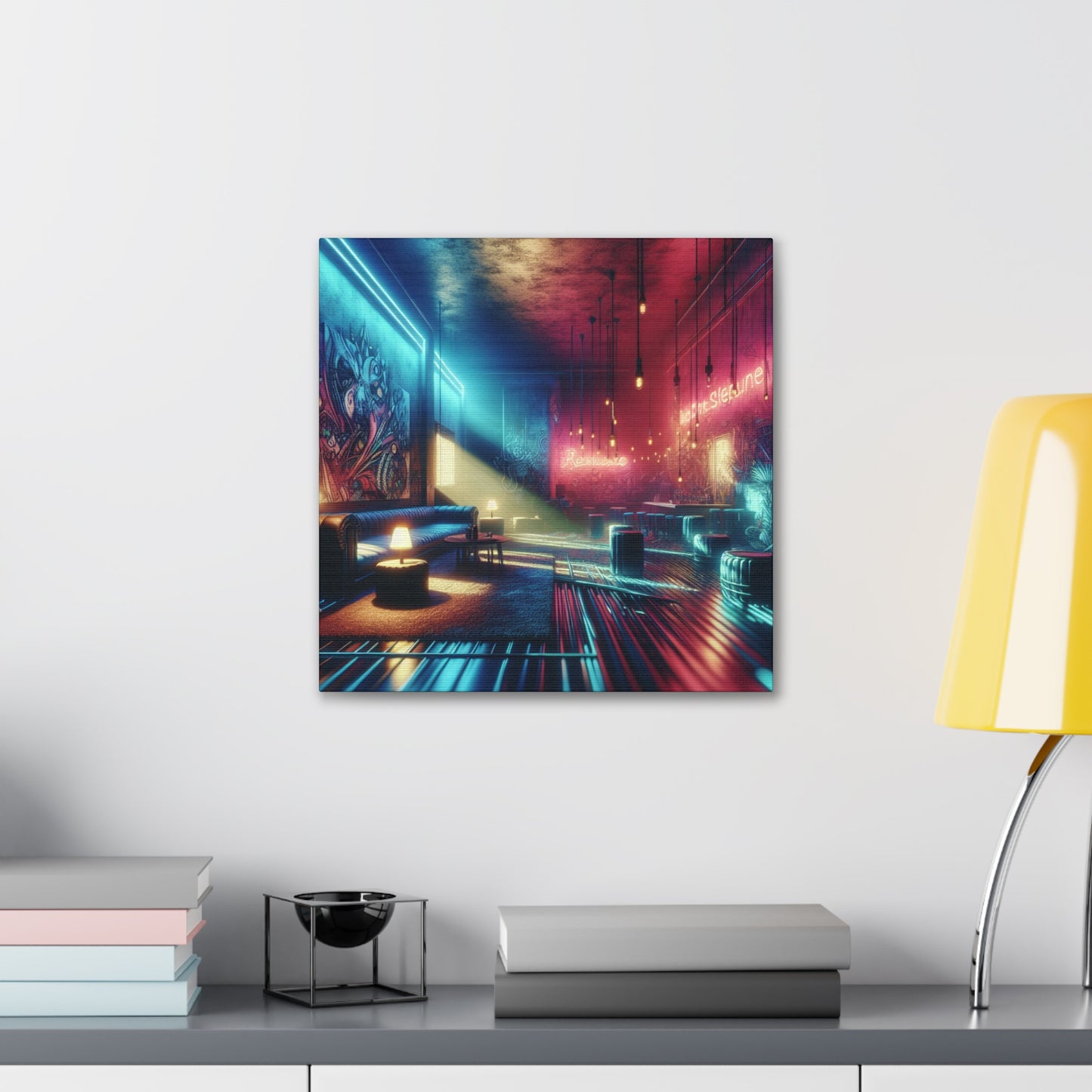 "Opulent Urban Elegance" - Canvas