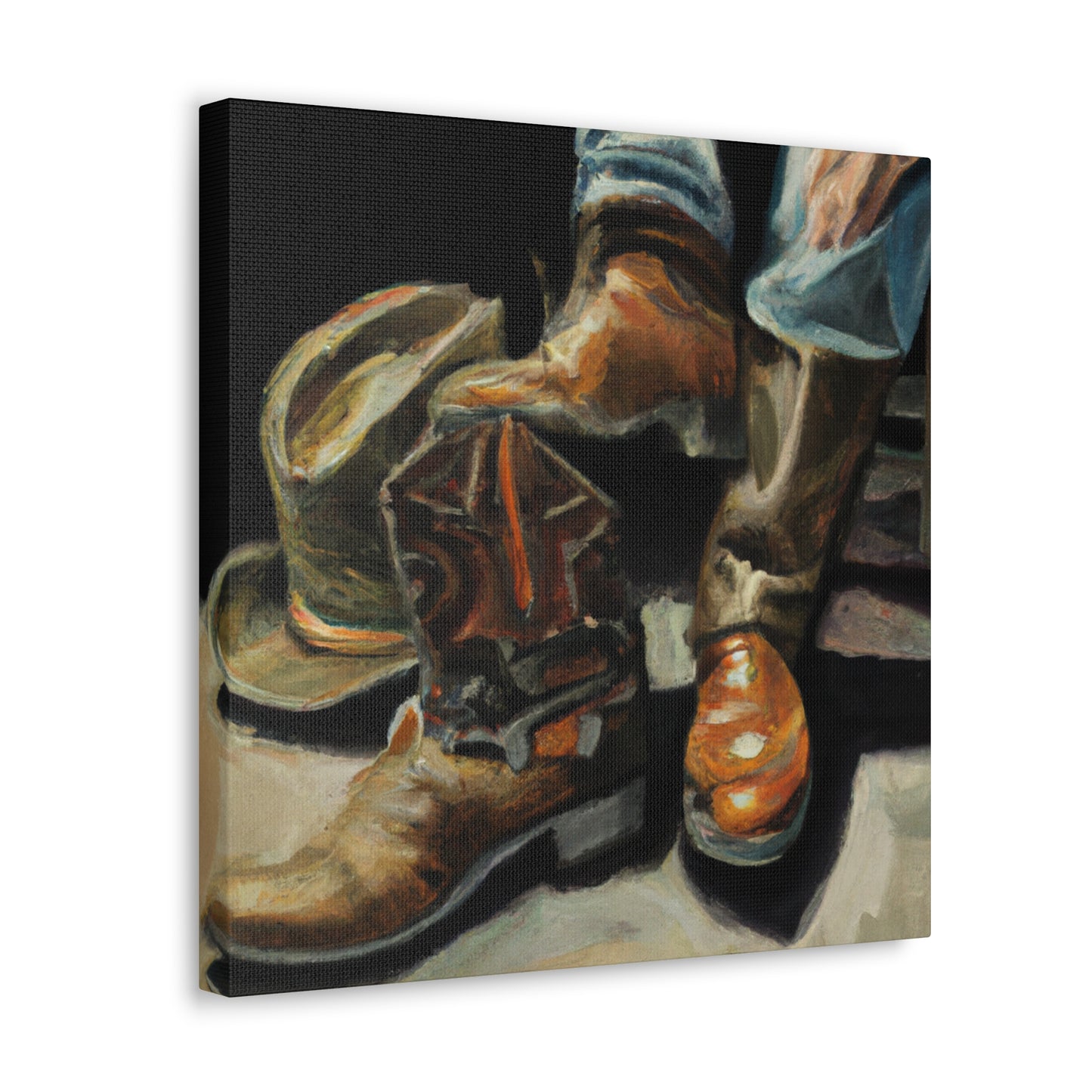 Boots in Realism Style - Canvas