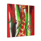 Giraffe in Expressionism - Canvas