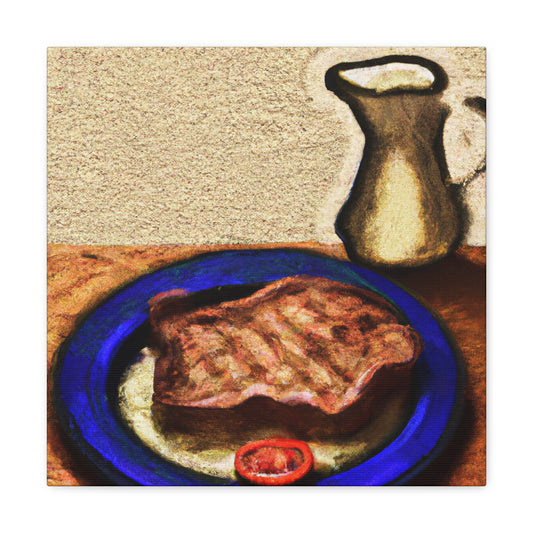 "Steak for Kings Dinner" - Canvas