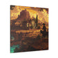 Western Landscape Splendor - Canvas