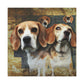 "Beagle in a Dreamscape" - Canvas