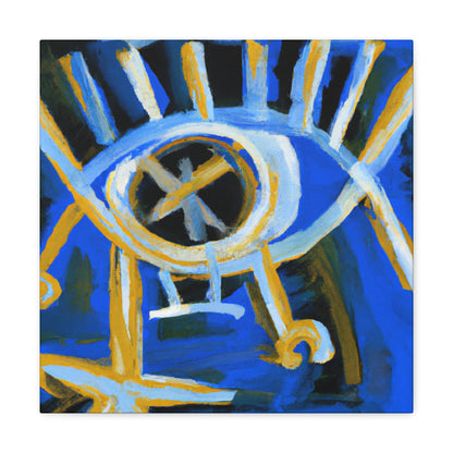 Compass in Expressionism - Canvas