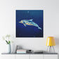 Dolphins in the Sky - Canvas