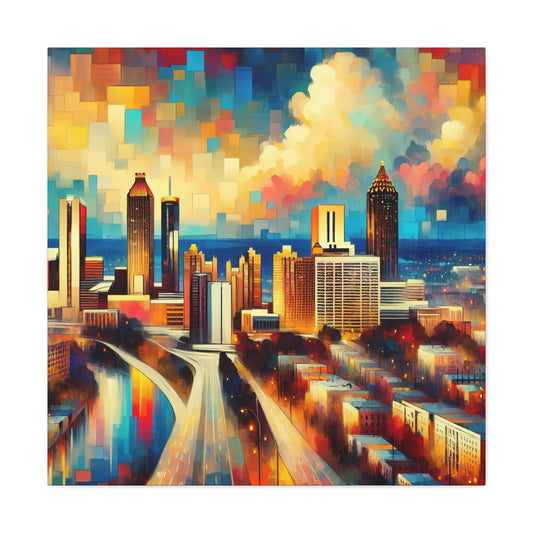 Vibrant Atlanta Splendor - Canvas