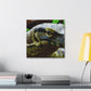 Komodo Dragon Reflection - Canvas