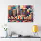 Magic City Vivid Expression - Canvas