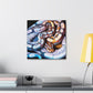 "Coursing Ball Python Vigor" - Canvas