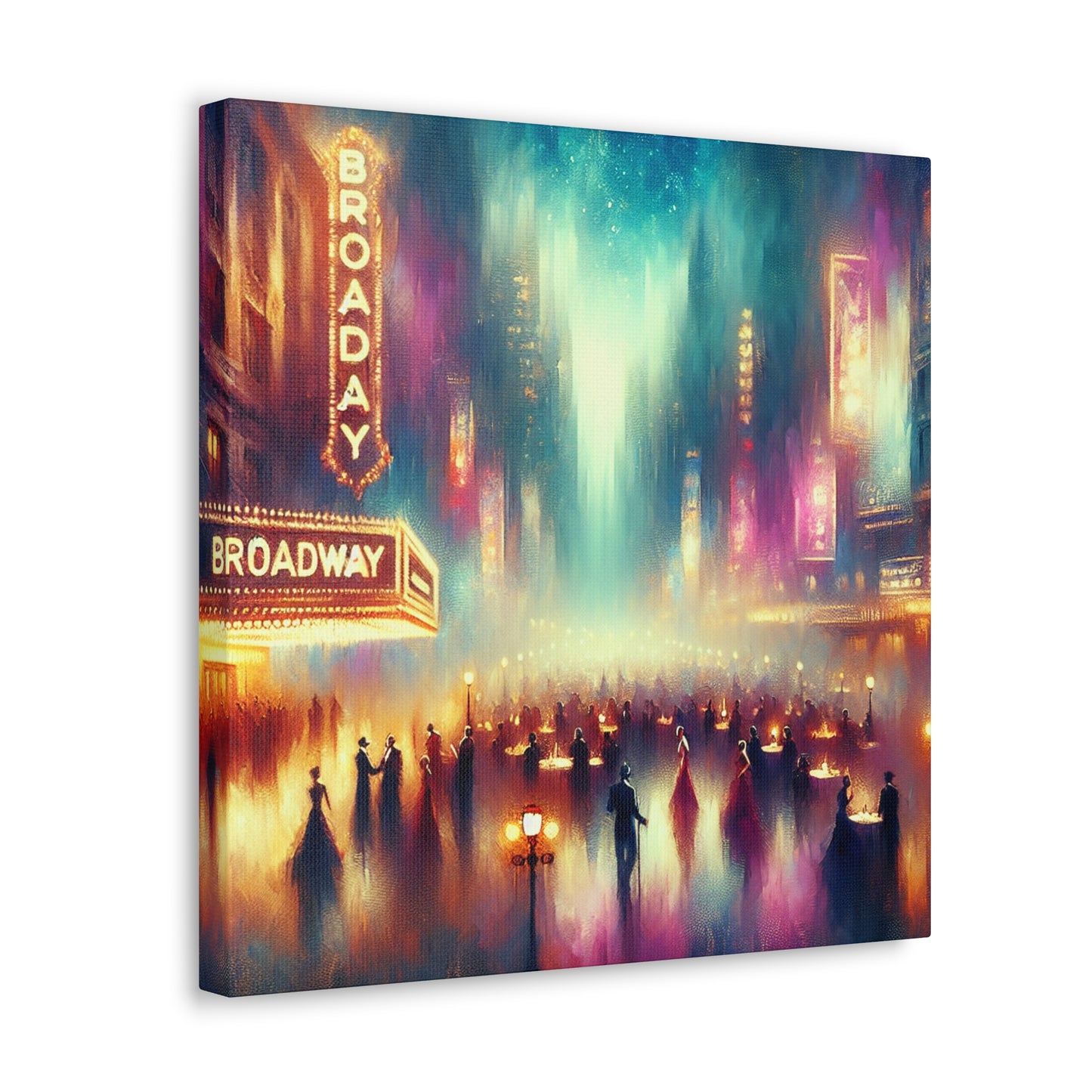 Electric Dreams on Broadway - Canvas