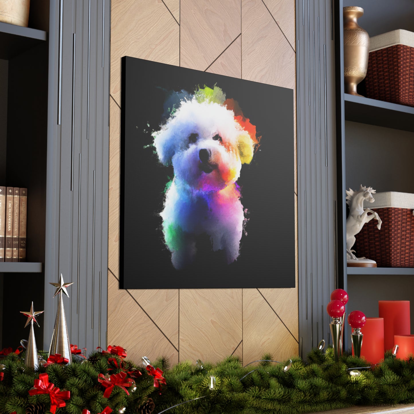 "Proud Bichon Frise" - Canvas