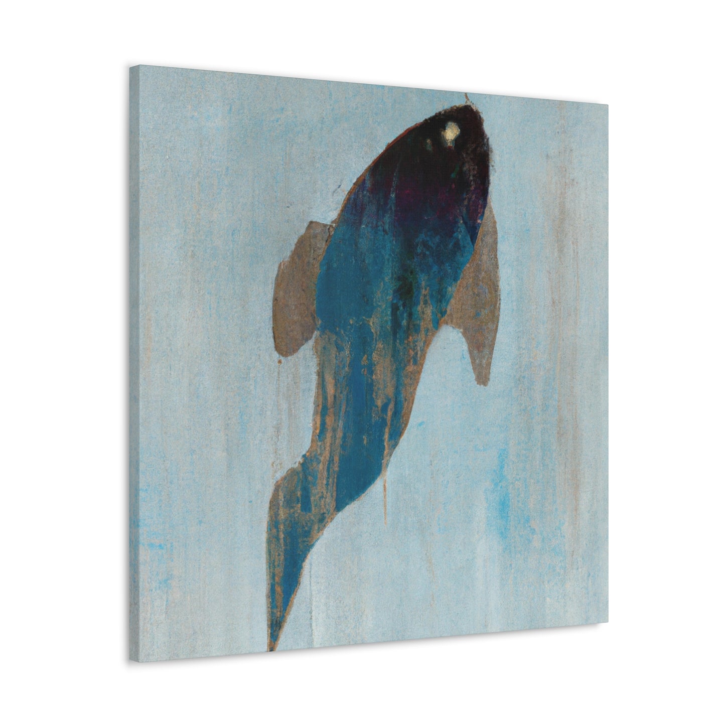 "Fish in Abstract Thought" - Canvas