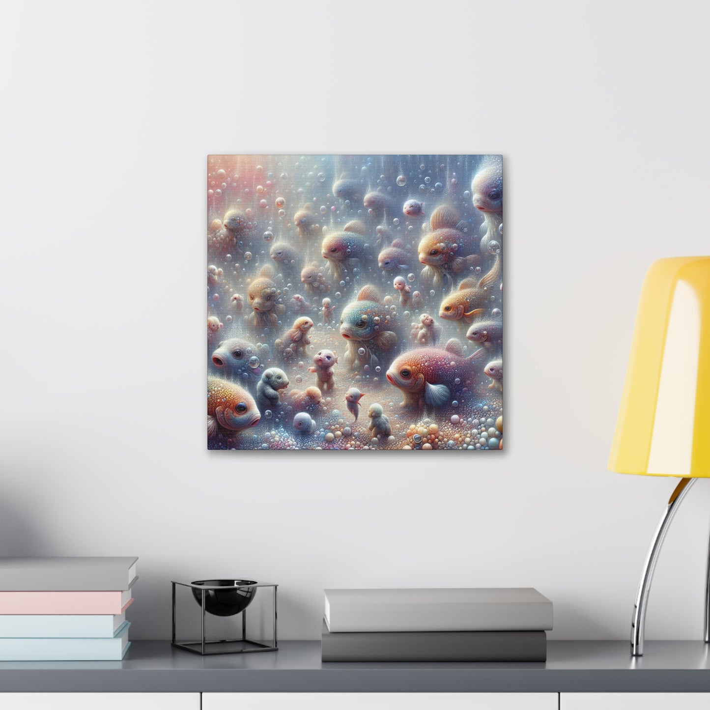 Aquatic Harmony Revolutionized - Canvas