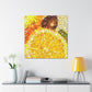 "Orange Ode to Spring" - Canvas