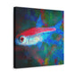 "Neon Tetra Impressionism" - Canvas