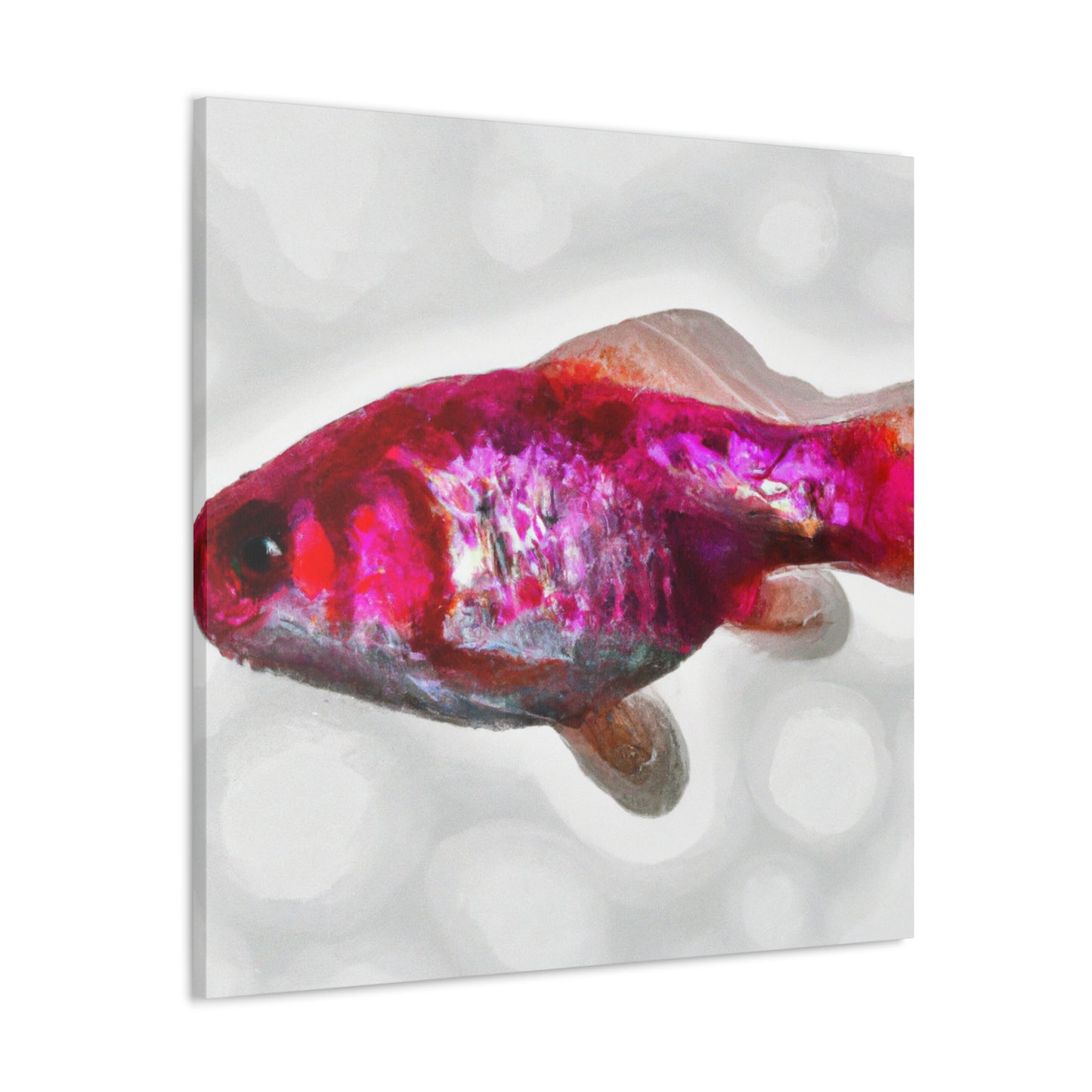 "Killifish in Bloom" - Canvas