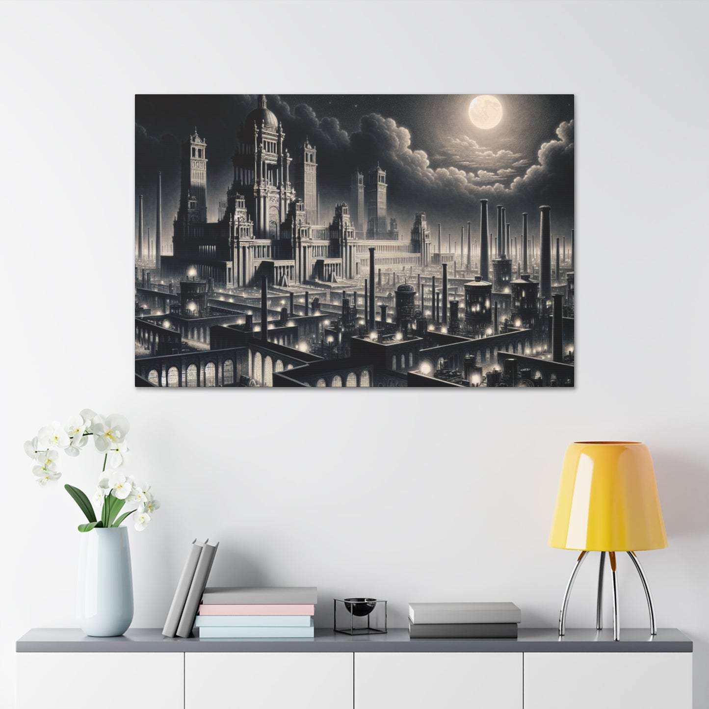 Nighttime City Symphonies - Canvas