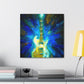 Electric Guitar Impressionism - Canvas