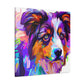 Australian Shepherd Reflection - Canvas