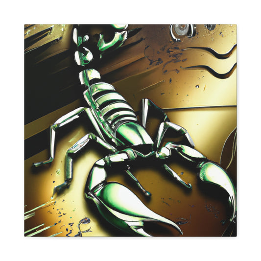 Scorpion on the Wall - Canvas